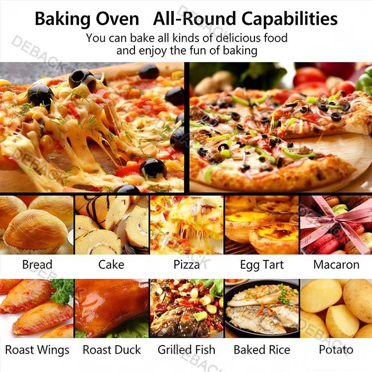Brand New Baking Rotary Rack Oven Bread Maker Oven Automatic 12 Tray Electric Rotary Oven for Pizza/Cake Sale Prices