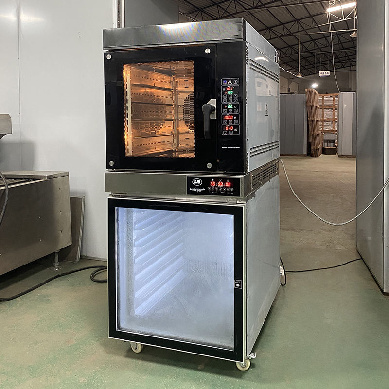 Commercial Gas Electric Convection Oven With Proofer Oven With Proofer Sma 5 Trays Price Convection Oven for French Baguette
