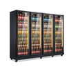 Commercial Beverage Drinks Beer Display Fridge with Glass Door Air Cooling Refrigeration Equipment for Restaurant Kitchen Use