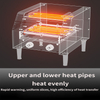 Commercial Electric Automatic Conveyor Toaster Stainless Steel Bun-Warmer for Restaurant Bread Toaster