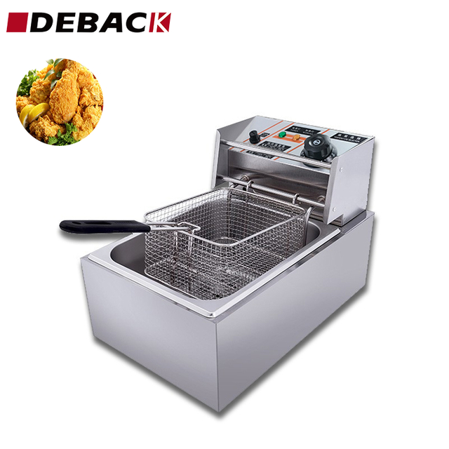 Commercial Restaurant Catering Equipment New 220V Electric Air Fryer for Chicken and Potato One Tank Fat Fryer