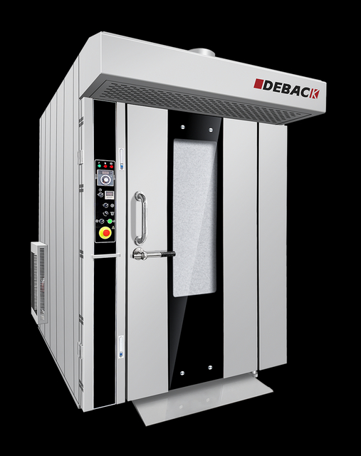 OEM 32-Tray Stainless Steel Rotary Rack Oven New Low Price Industrial Tool for Bread Pizza Fruits Nuts Water Food Shops