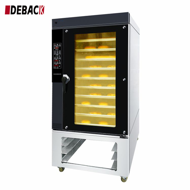New Commercial Electric Convection Oven High Productivity Baking 304 Stainless Steel Water Kitchen Cabinet Pizza Cakes Bread