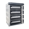 Large Capacity 4-Layer 20 Tray High Efficiency 380V Automatic Supply Restaurant Commercial Gas Deck Oven for Bread Corn Water