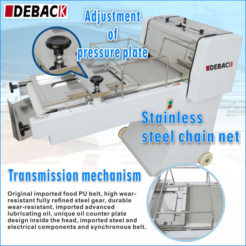 Automatic Electric Wheat Bread Dough Moulder Maker Commercial Toast Machine 220V High Quality