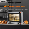 Commercial 4 Trays Ovens Bakery Equipment Electric Convection Oven With Steam Function Toasting Baking Ovens