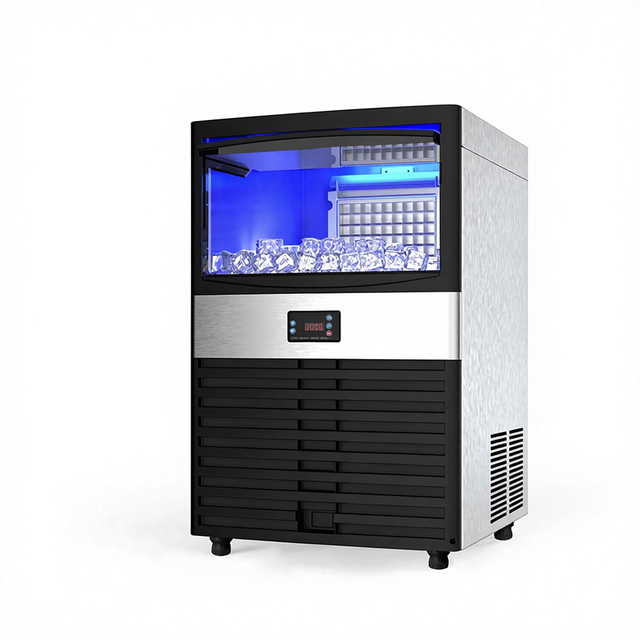 New DEBACK Electric Commercial Counter Ice Makers Lightweight Low Noise Automatic Water Filter Dispenser Different Capacities