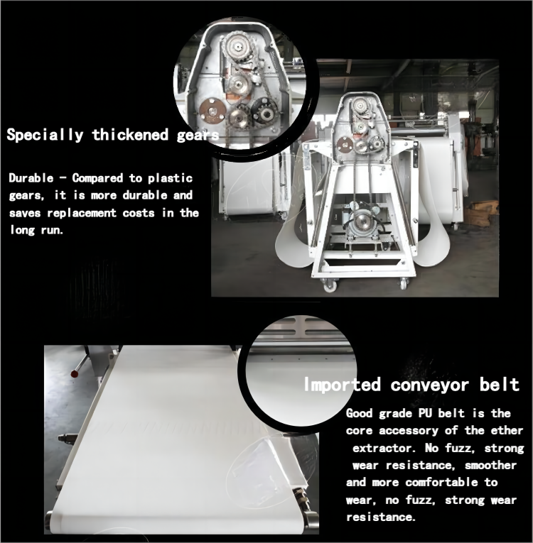 Hot Selling Small Tabletop Dough Sheeter Machine Restaurant Hotel Electric Pizza Dough Extruded Sheeter Machine Sale