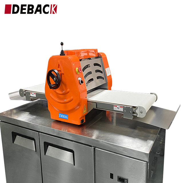 Commercial 350 Table Top Dough Sheeter Full Automatic Multi-Function Bakery Equipment Cake Bread Bread Flours Milk Wheat Soybean