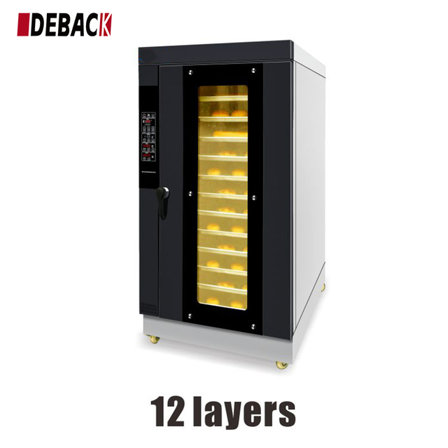 New Commercial Stainless Steel Corn Fruit Nuts Pizza Bread Making Machine Customized 12-Tray Electric Convection Oven High
