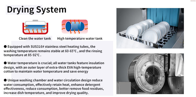 Commercial Long Conveyor Freestanding Industrial Restaurant Tunnel Dishwasher Machine Industrial Kitchen Machine for Dishwashing