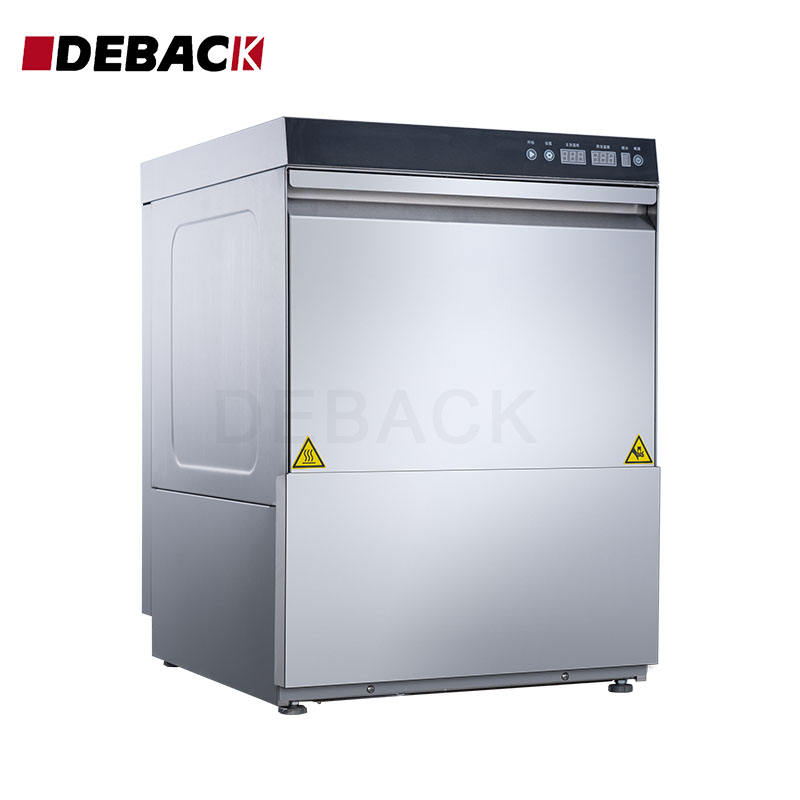 Professional Hotel Restaurant Fully Automatic Commercial Counter Dishwasher Stainless Steel 304 High-Temperature Sterilization