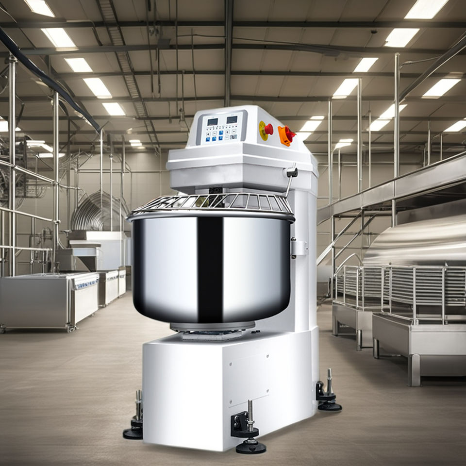 Commercial 5kg Pizza Bread Flour Dough Mixer 40litres Spiral Machine New 40kg Bakery for Corn Material