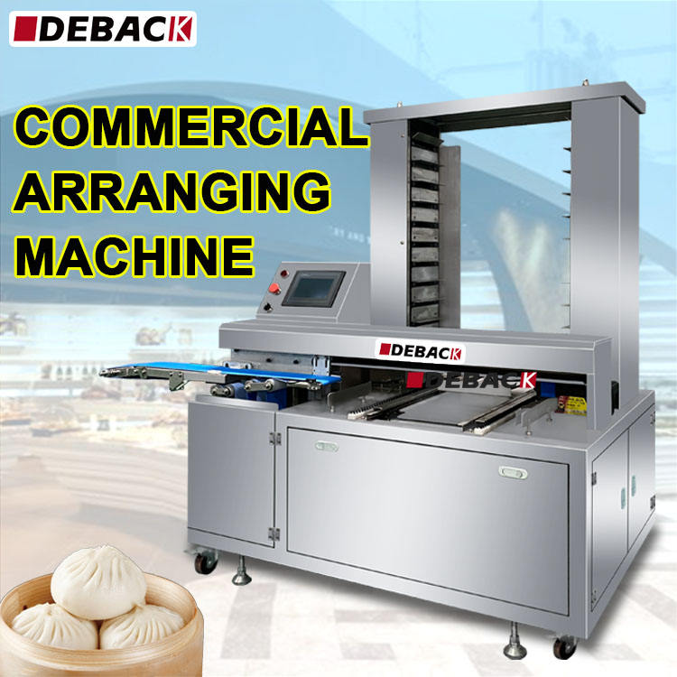 Industrial Dough Arranging Machine High Precision Energy Saving High Productivity 220V DEBACK ZMP-100 Bakery Panning Equipment