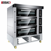 3 Deck 6 Trays Electric Deck Oven Competitive Price New Condition Commercial Bread Baker for Restaurants Hotels Corn Water
