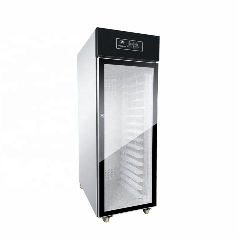 Manufacturer Low Price 16-Tray Electric Stainless Steel Auto Dough Proofer New Bread Fermentation Baking Machine for Bakery Use