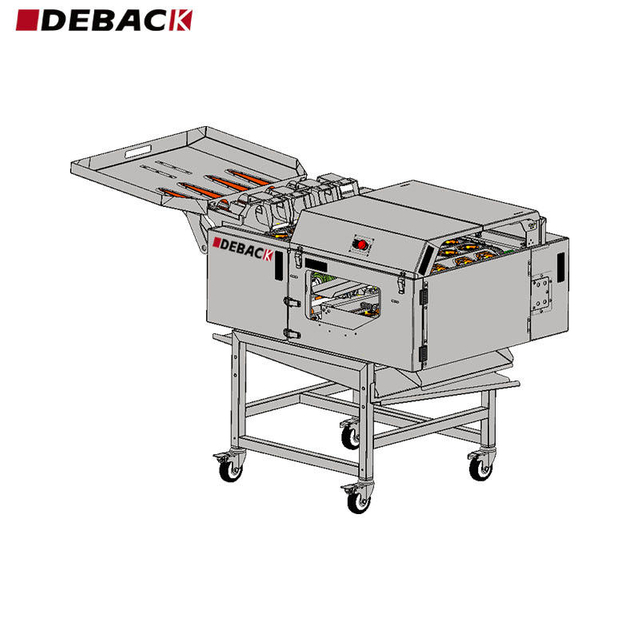 DEBACK New Automatic Multifunctional Egg Breaking Yolk Separator Machine 304 Stainless Steel Industrial Line 220V 1 Year