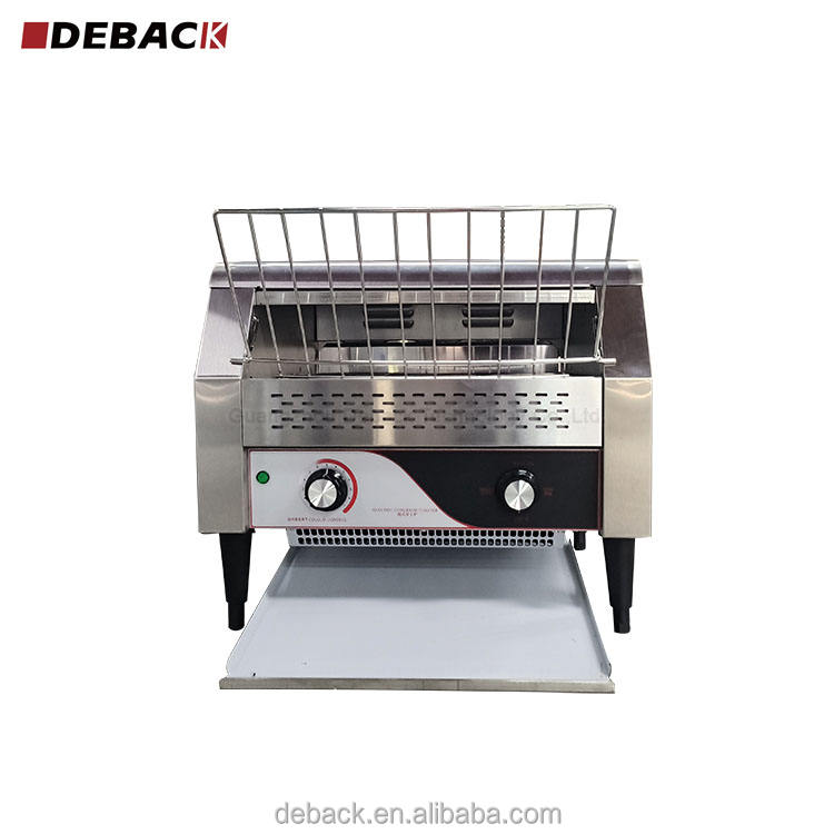 Commercial Automatic Electric Conveyor Oven Toaster Griller Stainless Steel Toast Maker for Bread Bun Burger 220v New Condition