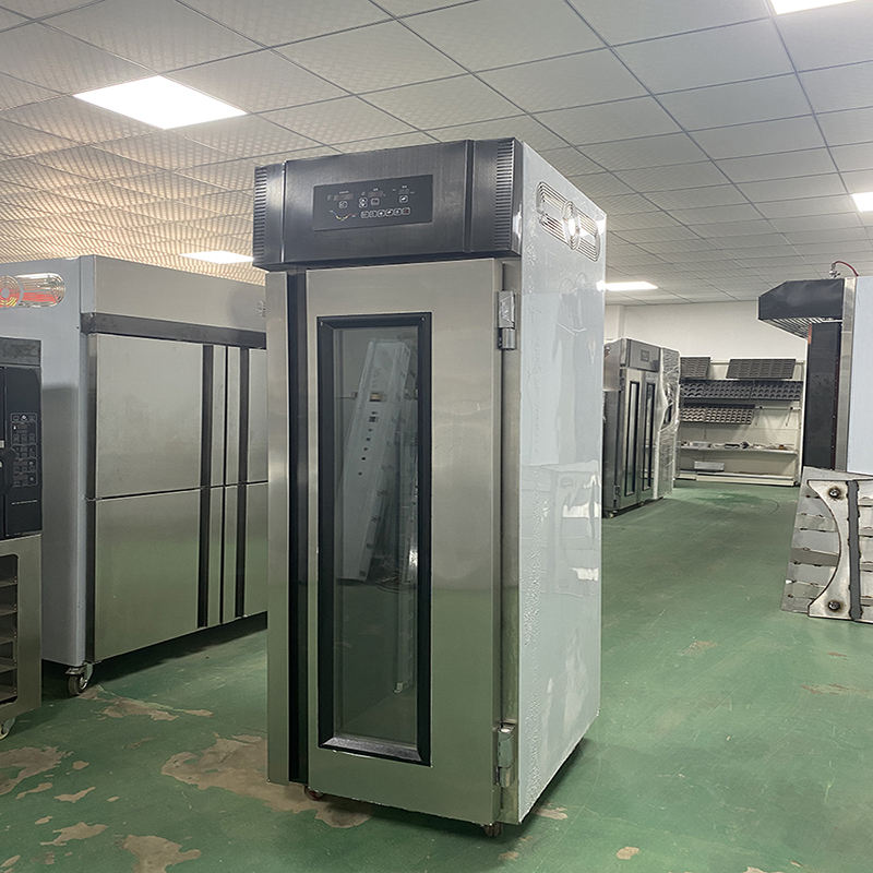 DEBACK New 18 Tray Chiller Frozen Digital Steam Dough Ball Proofer Machine High Productivity Stainless Steel Wheat