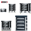 Commercial New Design Bakery Equipment Automatic Heavy Duty Flour Gas Electric 3 Deck 6 Trays Deck Oven With Steam