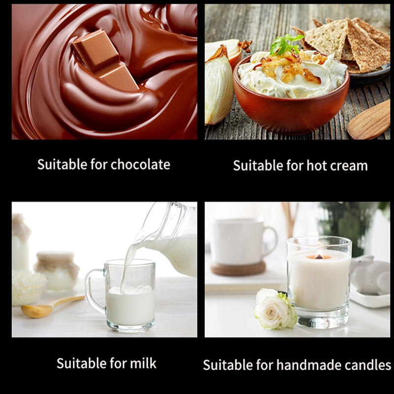 Electric Stainless Steel Sauce Bottle Thermos Incubator Mini Automatic Chocolate Melting Warmer Heater Filling Machine New