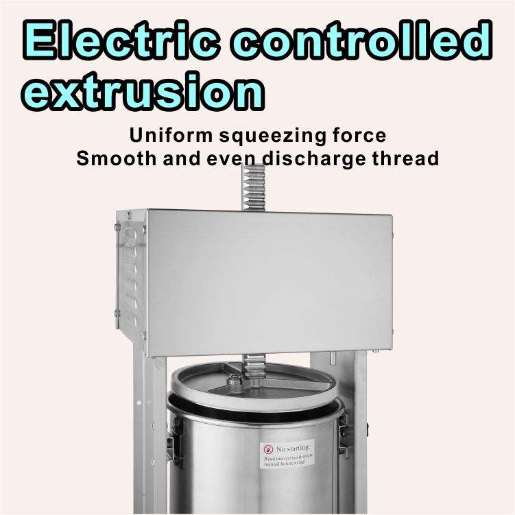 High Quality Durable Electric Enema Machine Stainless Steel Meat Sausage Filler Making Machine for Restaurants and Food Shops