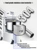 Factory Sold 150L Industrial Commercial Bakery Baking Machine Automatic Stainless Steel Wheat Flour Spiral Dough Mixer