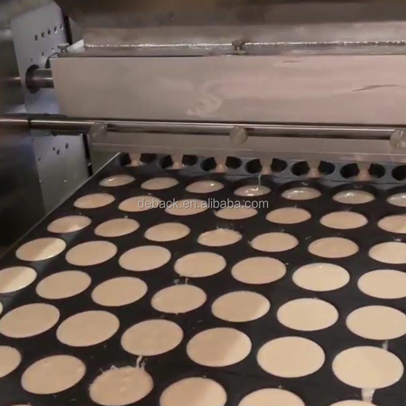 DEBACK New Automatic Multi-Purpose Cookie Making Machine for Macarons Profiteroles Cheesecakes-High Efficiency Water Bakery Use