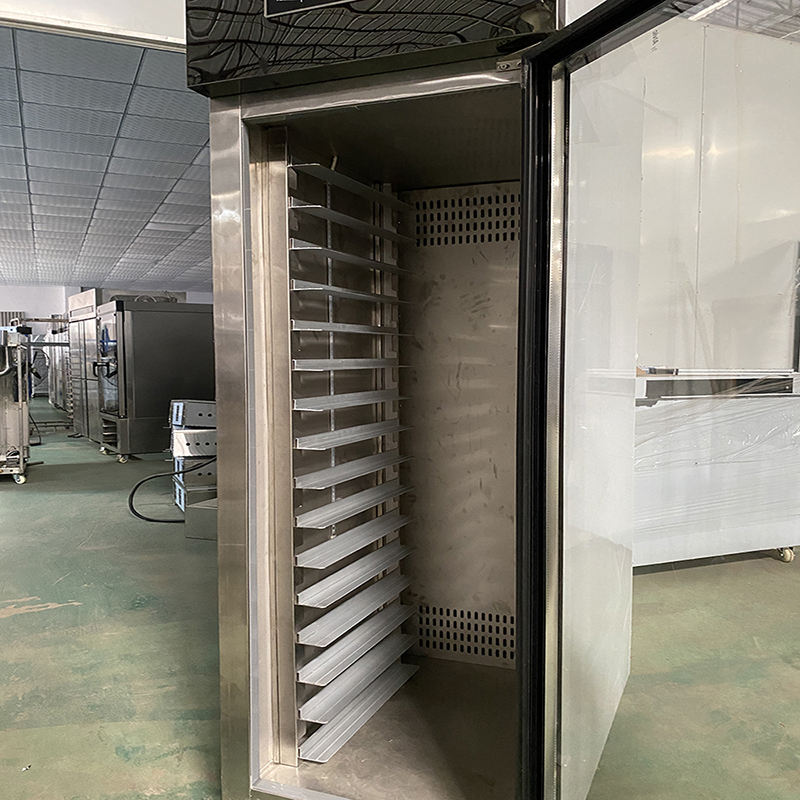 Manufacturer Low Price 16-Tray Electric Stainless Steel Auto Dough Proofer New Bread Fermentation Baking Machine for Bakery Use
