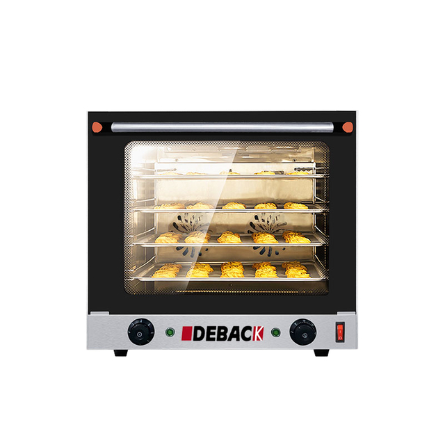 Commercial 4 Trays Ovens Bakery Equipment Electric Convection Oven With Steam Function Toasting Baking Ovens