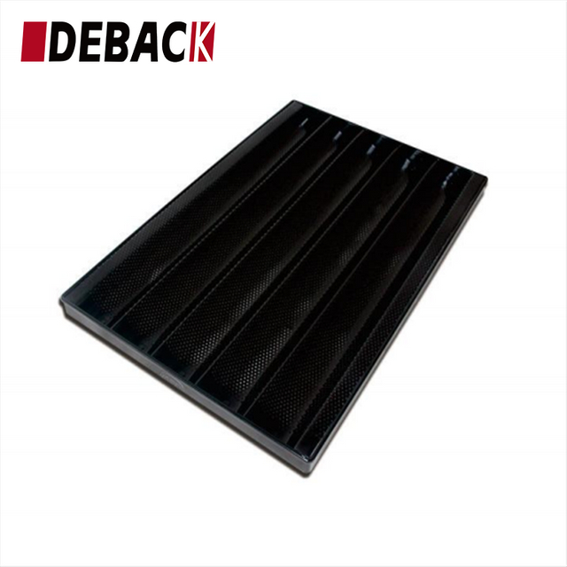 High Quality Non-Stick Baguette Tray Bread Baking Tray With Side for Bakeries and Restaurants for Bread Making Machine