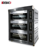 High Quality 1 2 3 4 Deck Electric Oven for Bread Cake Baking 15 Trays Industrial Deck Oven for Restaurant New Condition