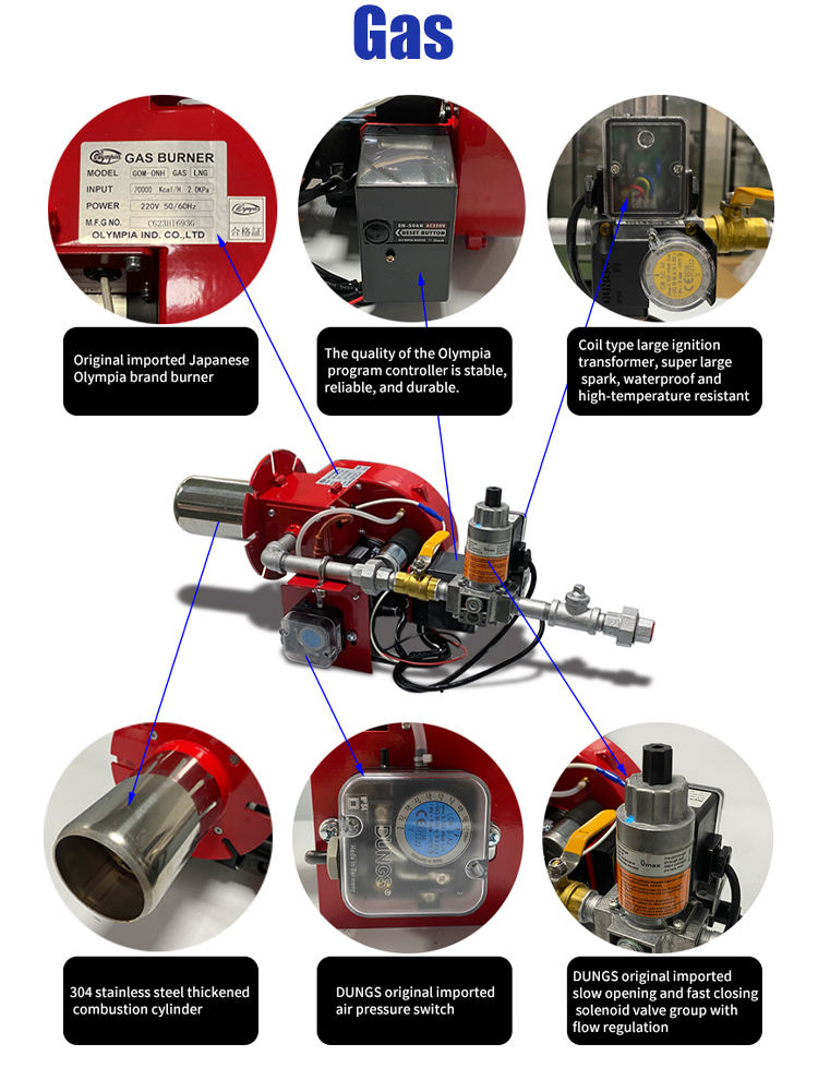 China Wholesale Gas Burner Rotary Rack Oven Bread Baking Equipment Rotary Oven for Restaurant/Hotel Versatile for Food Shop