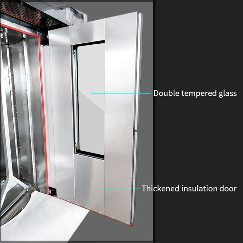 Commercial High Quality Rotary Oven With Electric Heating Bread Cake Baking Oven Industrial Bakery Rotary Rack Oven for Hotels
