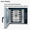 Commercial Baking Toaster Oven Kitchen Appliance Multi-functional 5 Trays Electric Convection Oven for Bakery & Restaurant