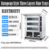 New Industrial Stainless Steel Electric Deck Oven for Bakery Restaurant Use High Productivity Corn Raw Material China Wholesale