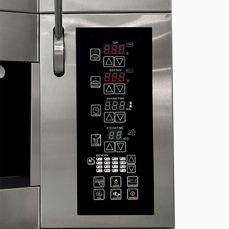 DEBACK High Quality Factory Price Three Deck Automation Commercial European Style Stainless Steel Deck Oven for Bakery Use High