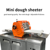 Commercial 350 Table Top Dough Sheeter Full Automatic Multi-Function Bakery Equipment Cake Bread Bread Flours Milk Wheat Soybean