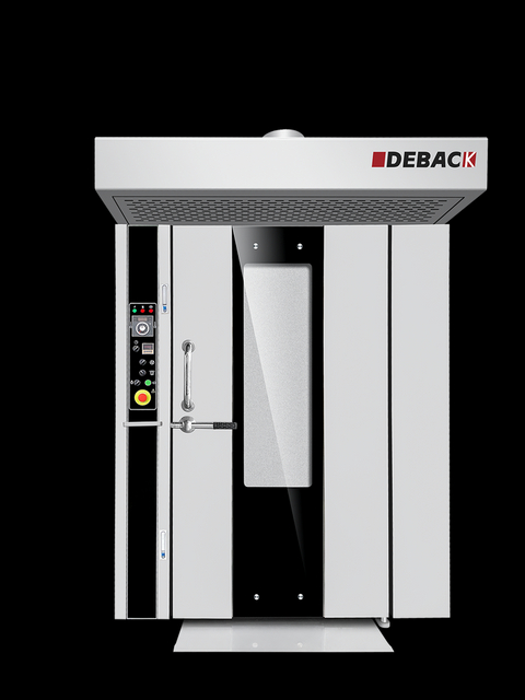 Good Selling Pizza Baking Equipment Rotary Oven for Bakery Industrial Stainless Steel Rotary Rack Oven for Bread Food Shops