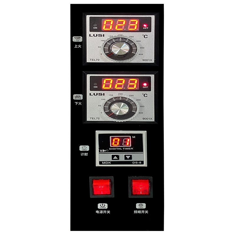 Small Commercial Bakery Equipment 220V Electric 1 Deck 2 Trays Gas electric Oven Single Deck Oven With Steam Hotels Pizza Baking