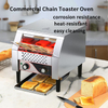 Commercial High Efficiency Stainless Steel Bread Heater Toaster Pizza Oven Electric 220v Breakfast Service Hotels Restaurants