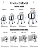 60L Heavy-Duty Electric Dough Mixer Industrial Spiral for Bakery & Food Shop Removable Bowl New Condition for Flour