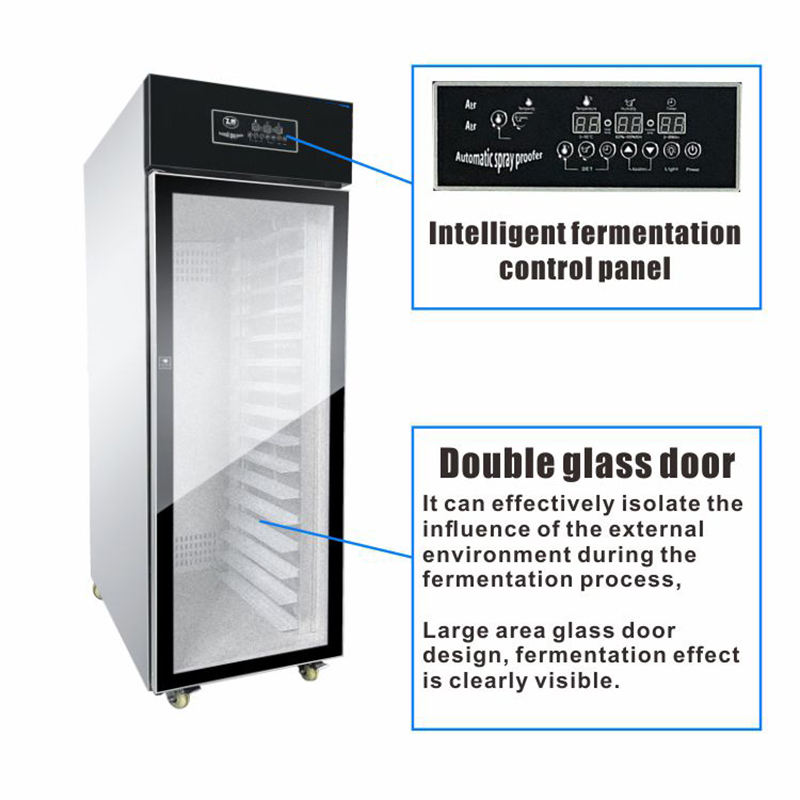 Professional 32-Tray Freezer Auto Refrigeration Equipment with Spray Type Proofing New Condition for Bakery Use
